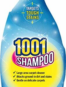 1001 Carpet Shampoo, Perfect For Large and High Traffic Areas, Gentle On Upholstery, Rugs and Carpets, 500 ml