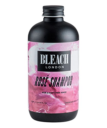 BLEACH LONDON Rose Shampoo 250 ml and Rose Conditioner 250 ml - High Pigmented Soft Pink Rinse, Vegan, Cruelty Free, colour Protected Clean, colo