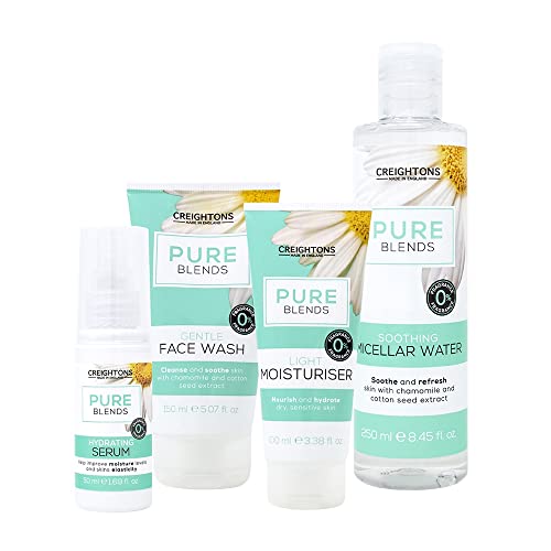 Creightons Pure Blends Soothing Micellar Water (250ml) - Soothe and refresh skin with chamomile and cotton seed extract. Dermatologically tested