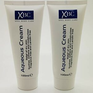 XBC Body Care Aqueous Cream 100ml. Twin Pack