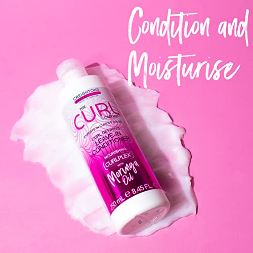 The Curl Company Curl Defining Leave-In Conditioner (250ml) - Professionally Formulated with Nourishing Curplex with Moringa Oil. Experts in Curl