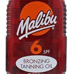 Malibu Sun SPF 6 Bronzing Fast Tanning Oil with Low Protection, Water Resistant, Tropical Coconut Fragrance, 200ml