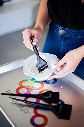 FRAMAR Hair Dye Brush Set – Hair Colour Brush For Hair Bleach Kit, Hair Tint Brush For Hair Lightener, Highlights Hair Dye Kit, Tinting Brush For