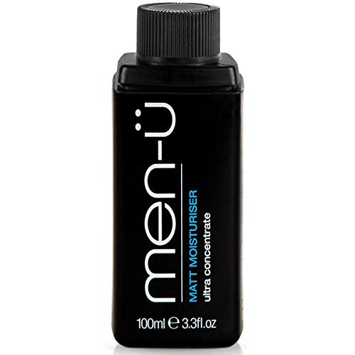 men-ü MATT FACE MOISTURISER up to 120 applications Ultra-Concentrate Mens Moisturiser -Use on the Face and Neck for Matt/Smooth & Firm Surface, 1