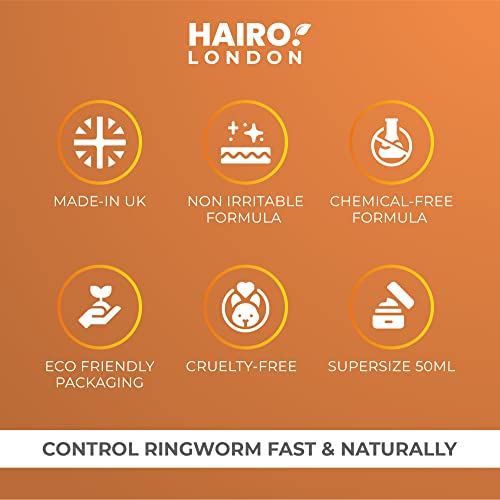 Ringworm Antifungal Cream | HAIRO London Ringworm Cream - Made with Powerful Natural Formula