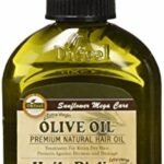 Difeel Premium Natural Hair Oil - Olive Oil, For Extra Dry Hair, Rejuvenates Hair, Leaves Hair Softer & Manageable, Moisturizes Hair & Provides P