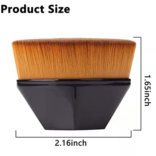 Foundation Brush, Kabuki Brush, Foundation Brush for Liquid Makeup, Kabuki Foundation Brush, Foundation Brushes, Dry and Wet Dual Use Face Brush,