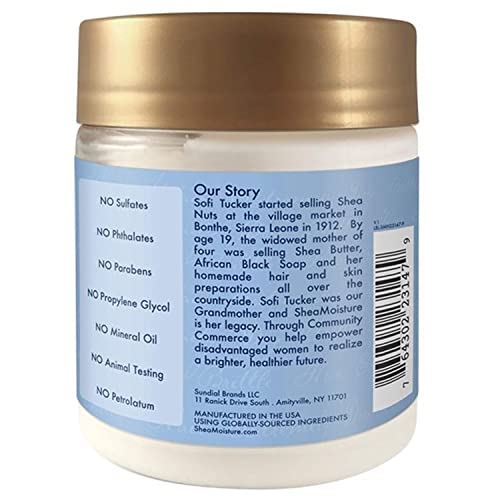 Shea Moisture Manuka Honey & Yogurt Hydrate + Repair Protein-Strong Treatment, 8 Oz