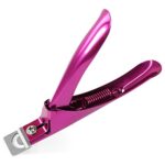 Sularpek Acrylic Nail Clipper, Nail Clippers Tip Cutters, Nail Clipper Professional, for False Gel Artificial Nails Manicure Pedicure Trimmer Nai