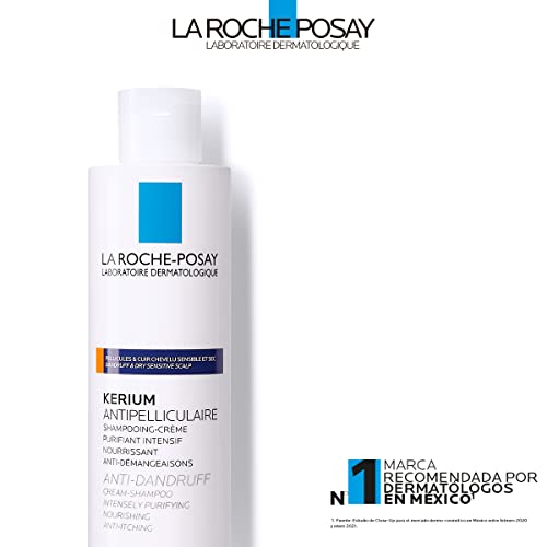 La Roche-Posay, RochePossay Kerium AntiDandruff Cream 20, Shampoo, fresh, 200 millilitre