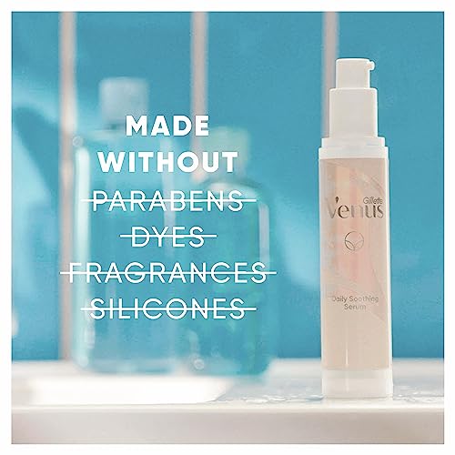 Gillette Venus Skin Care Daily Soothing Serum, 50 ml, Specifically Designed For Pubic Hair & Skin with A PH Balance