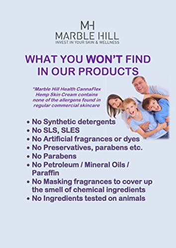 CannaFlex Antifungal Cream Fast Soothing Relief Itch Irritation Soreness in Sweaty Areas Skin Folds Whole Body Moisturiser HempSeed Oil Barrier C