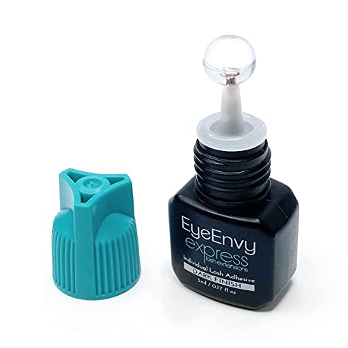 EyeEnvy express lash extensions Individual Lash Adhesive Strong Black Cluster Eyelash Glue Latex Free Waterproof