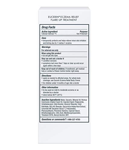 Eucerin Eczema Relief Flare-Up Treatment 2 Ounce