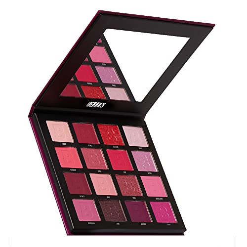 BEAUTY BAY Neutral 16 Piece Colour Eyeshadow Palette Gift Set - Make up Beauty Products - Vegan Gifts for Women - PETA Certified Cruelty Free - M