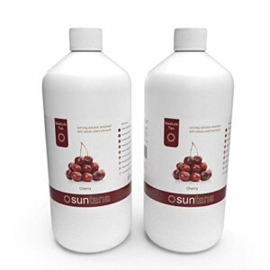 2000ml (2 x 1000ml) Suntana Cherry Medium 10% DHA Spray Tan Solution