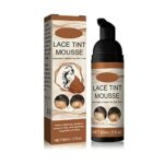 Lace Tint Spray for Wigs,Root Touch Up Dark Brown Hair Spray Lace Tint Mousse for Wigs,Root Spray Dark Brown Lace Tint Wig Spray Brown Lace Quick