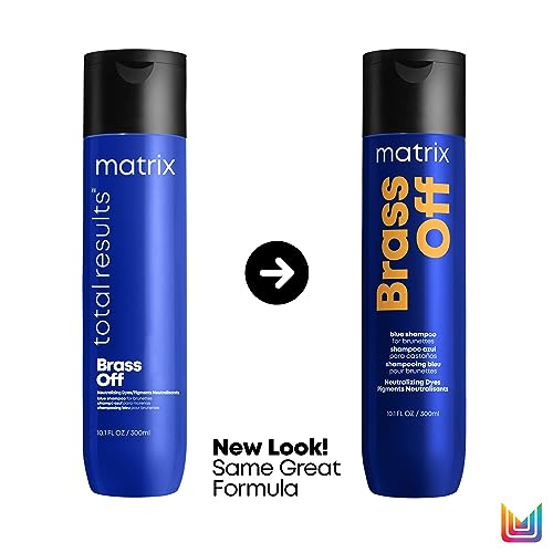 Matrix | Brass Off | Blue Toning Shampoo to Correct Orange Undertones on Lightened Hair, Total Results