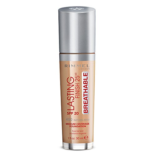 Rimmel London Lasting Finish Breathable Foundation, Spf 20, 101 Classic Ivory