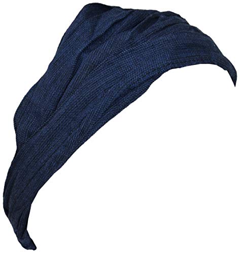 Gheri Cotton Elastic Hippie Bohemian Bandana Headband Patchwork Stonewashed