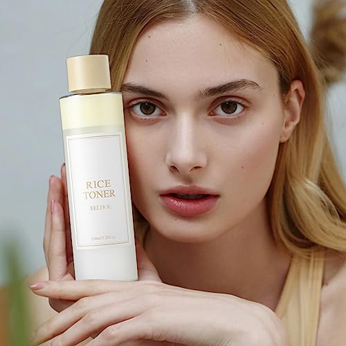 Rice Face Toner - 5.28fl oz Glow Boosting Essence, Rice Toner for Face, Natural Moisturizer Glow Essence, Hydrating and Moisturizing Rice Extract