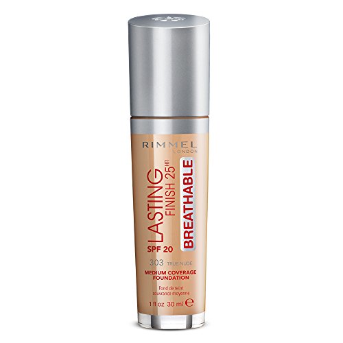 Rimmel London Lasting Finish Breathable Foundation, Spf 20, 101 Classic Ivory
