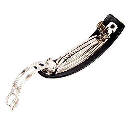 tiopeia 6 Pcs Women Hair Barrettes, Retro Automatic Hair Clip Hair Pins for Fine Hair and Medium Thick Hair(style 1)