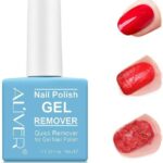 Nail Polish Remover, Professional Easily & Quickly Removes for Natural, Gel Nails without Hurting Nails and No Need For Foil, Soaking Or Wrapping