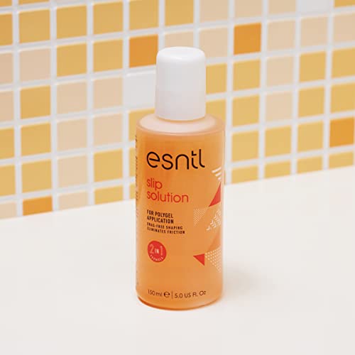 ESNTL Slip Solution for Nails | 150ml | For Easier, Smoother Polygel Nails | Drag-Free Shaping and Friction-Free Application | Salon Results At H