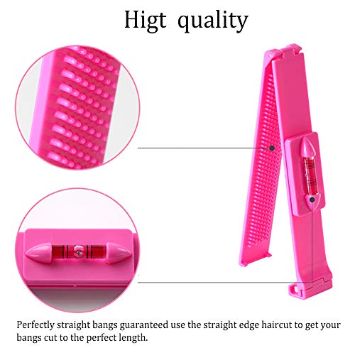 Clip Cut Tool Hair, Professional DIY Home Trimmer Styling Clip Comb Hairstyle Typing Trim Tool Accurate Trimmer Fringe Hair Cutting Barrettes Hai