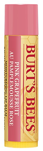 Burt's Bees Lip Balm Beeswax, Moisturising Lip Balm With Vitamin E & Peppermint Oil, 100% Natural Origin, 4.25g
