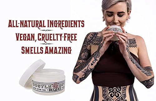 Hustle Butter Deluxe Tub"The Ones" Organic Tattoo Care 30ml (1oz) By Richie Bulldog You Can’t Knock The Hustle