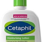Cetaphil Face & Body Moisturiser, 473ml, Moisturising Lotion For Normal To Dry, Sensitive Skin, With Niacinamide & Vitamin E