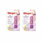 Blistex Lip Infusions Restore Lip Balm 2 Pack; Helps Soothe Dry and Chapped Lips; Coconut Oil and Natural Beeswax Infused Lip Care; Pack of 2, or
