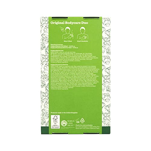 Bulldog Skincare Original Bodycare Duo, Gift Set for Men, 710g