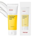 [ma:nyo] Pure & Deep Cleansing Foam (100ml) - 99% Pore cleansing with 10 floral complex and Ceramide – Elastic & Fine bubbles for Deep cleansing