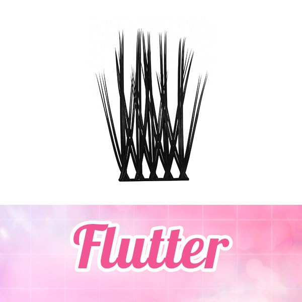 DIY Lash Extension Kit Cluster Lashes Kit with 208 Pcs Lash Clusters Lash Bond Remover Eyelash Applicator Beginner DIY Lashes Kit Easy to Use (In