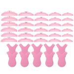 30 Pairs Silicon Curlers Shields Pads with 10 Y Eyelash Brush Combs, Reusable Lash Lift Rods Tool 5 Sizes Makeup Beauty Utensil for Lash Perming