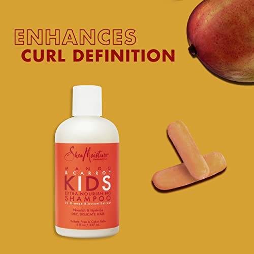 Shea Moisture Mango & Carrot Kids Shampoo and Conditioner Set by Shea Moisture
