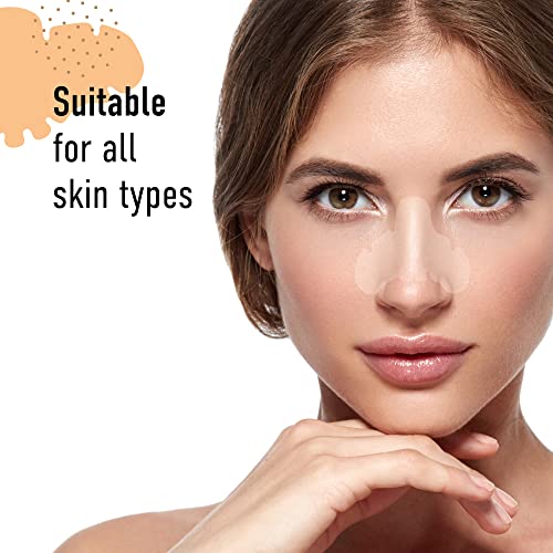 Kascin Nose Patch - Hydrocolloid Nose Pore Strips - Overnight Blackhead Remover Strip- 10 Patches Pore Strips - Made in Korea - Exract Impurities