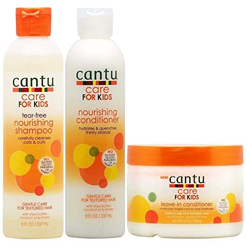 Cantu/Care for Kids/Nourishing Shampoo/Conditioner/Leave-in Conditioner/Deal/Gift Set