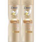 Dove Summer Glow Gradual Self Tan Body Lotion Fair To Medium 2 X 250 Ml = 500Ml
