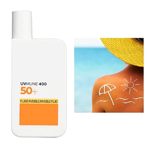 Sun Cream SPF50 Moisturizing Sunscreen Face & Body Waterproof Uva/Uvb Sun Protection For Outdoor Sports Travel Shopping Ultra-Light Texture 50 Ml