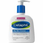 Cetaphil Oily Skin Cleanser, 236ml, Face Wash, For Combination to Oily Sensitive Skin, With Niacinamide