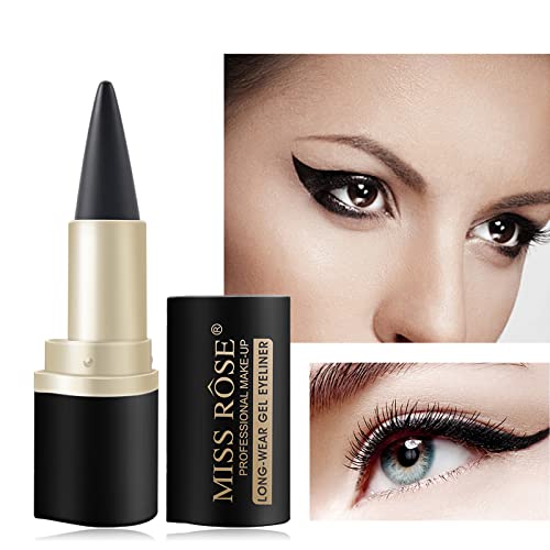 Black Eyeliner,Eyeliner Pencil Long Lasting, Quick Dry Waterproof Smudge Proof Makeup, Face Painting,Suitable For All Eye Shapes Eye Liner And Bo
