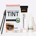 Eyebrow And Eyelash Tint,2 in ONE Eyelash Tint,Black Brow And Lash Tint,Black Eyelash Dye,Long Lasting Eye Lash Tint,Waterproof Lash Dye,Multifun