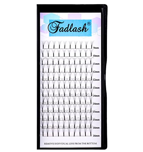 Russian Lashes 14D 0.07 Thickness D Curl 8-14mm Mix Tray Russian Lashes Premade Russian Volume Lashes Pre Made Fan Lashes Volume Lashes Pre Made