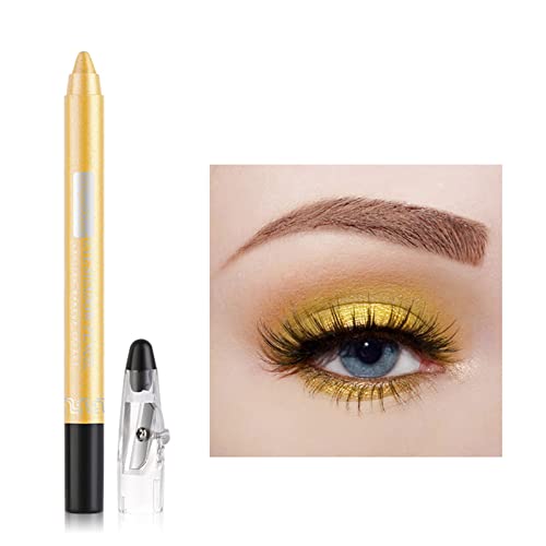 Eyeshadow Pen, Crayon Waterproof Eyeshadow Stick, Shimmer Cream Eye Shadow Pencil, Lasting Waterproof And Not Blooming Pearlescent Eyeliner Penci