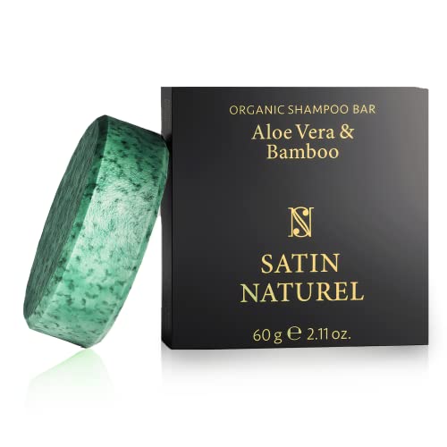 Set of 3 - Organic Shampoo Bar + Conditioner Bar 180g - Shampoo and Conditioner Sets - Hair Growth Shampoo - Shampoo for Greasy Hair & Dry Hair -