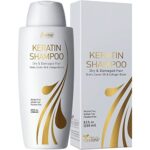 Vitamins Keratin Sulphate Free Shampoo - Biotin Collagen and Coconut Oil Protein Repair Treatment for All Hair Types, Coloured Dry & Damaged Hair